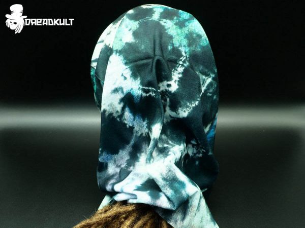 Batik blau dreadtube, dreadtube, dread headband, drealocks rule, tube, awesome tube, bandana for dreadlocks,
